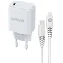Muvit Cargador de pared For Change MCPAK0044 1xUSB Tipo-C + Cable USB Tipo-C 20W